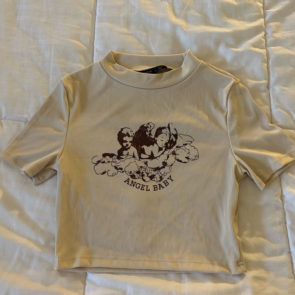 Women’s size 4 ribbed t-shirt - Shein